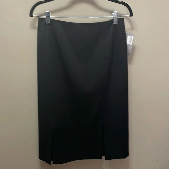 NWT Nordstrom Classiques Entier Black Skirt Sz 8 - Picture 1 of 4